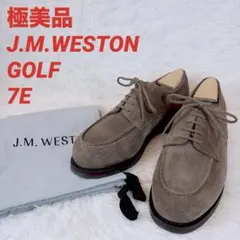 新品】J.M.WESTON Golf ゴルフ641 白茶コンビ 6E ツートン - メルカリ