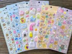 オバケーヌシール　いろいろ立体シール 6枚セット