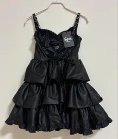 QOOZA imvalクーザ Frill Heart Dress ワンピース