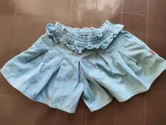 Moujonjon デニム風スカート 110のサムネイル