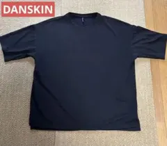 DANSKIN 黒 半袖Tシャツ Lサイズ ゆったり目　チュニックのサムネイル