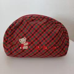 ファミリア　刺繍のポーチ