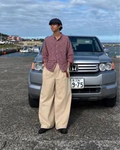 00s cityboy old uniqlo check-shirt