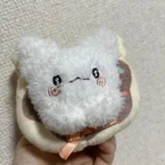 はなまるおばけ マスコットホルダー ドーナツ いつも一緒なの！ サンリオ