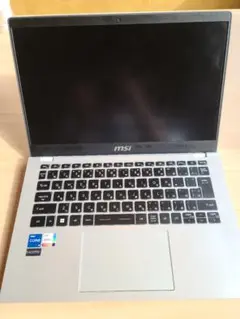 MSIノートPC シルバー 高性能Intel Corei 5 512GB