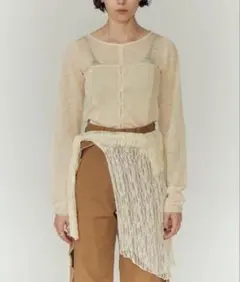 新品未使用】Eaphi emsamble sheer pullovers - メルカリ