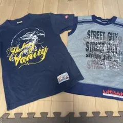Hanes ネイビー 半袖Tシャツイーグルグラフィック140サイズ　タンクトップのサムネイル