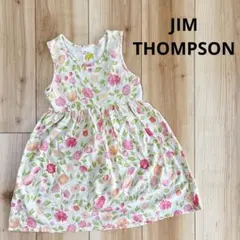 JIM THOMPSON フラワープリント　花柄　ワンピース　ノースリーブのサムネイル