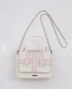 pium ピウム プレゼントリボンキルティングミニバッグ