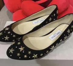 JIMMY CHOO ジミーチュウ　パンプス　フラット