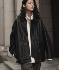 ARTIFICIAL GRAIN MILITARY BLOUSON メンズ