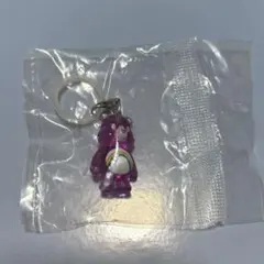 ケアベア　クリアマスコットチャーム　ピンク