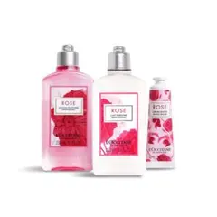 【L'OCCITANE】 ROSE ローズ ボディケアトリオ