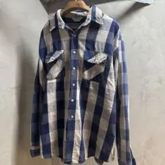 FIVE BROTHER ネルシャツ 2XL 好配色　70s 80s