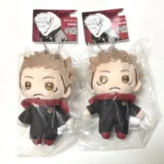 呪術廻戦 虎杖 悠仁 マスコット ぬいぐるみ 2点セット