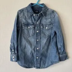 GAP DENIM デニムシャツ 長袖シャツ 105cm
