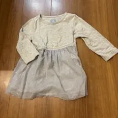babyGAP グレー チュール ワンピース 80cm
