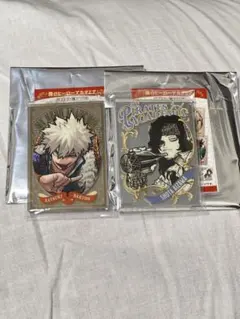 ヒロアカ ジャンフェス パブミラー風アクリルステッカー 爆豪勝己 相澤消太