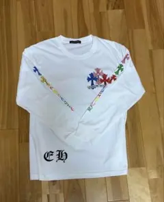 CHROME HEARTS 멀티 컬러 롱 슬리브 티셔츠