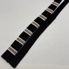 美品 ブルネロクチネリ アルパカ ニット ネクタイ ボーダーのサムネイル
