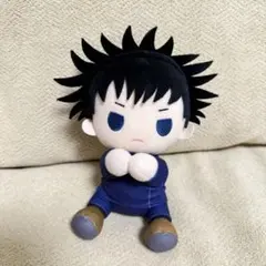 呪術廻戦　伏黒恵　ぴたぬい　ぬいぐるみ　ボールチェーンマスコット