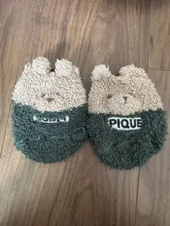 GELATO PIQUE ベビー靴下 くまデザイン