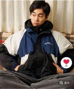 新品未使用タグ無しniko andナイロンスタンドブルゾン