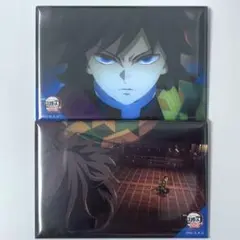 鬼滅の刃 冨岡義勇 全方位コレクション缶バッジ 2個セット