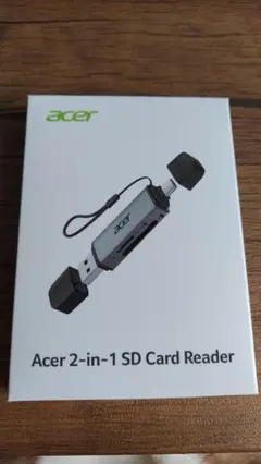 Acer 2-in-1 SD card Reader SDカードリーダー送料込のサムネイル