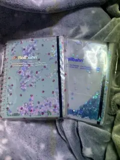 Rollbahn グリッターL ミント ライトブルーセット