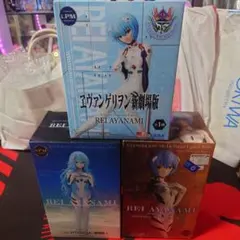 エヴァンゲリオン 綾波レイ フィギュア セット
