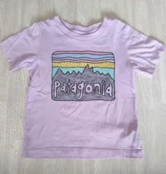 patagonia 薄紫　ピンク Tシャツ 6-12M