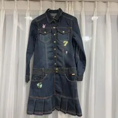 メゾピアノ　デニムワンピース