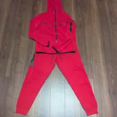 キッズS（140）ワインレッドテックフリースセットアップNIKE赤タグ