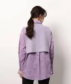 AMERI vintage アメリ ニットベスト シャツ