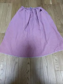 値下げ　BOBO CHOSES Long Flared Skirt Vichyのサムネイル