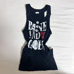 y2k ノースリーブワンピース 00s グランジ 平成