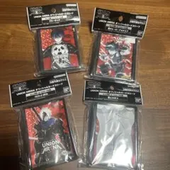 UNION ARENA オフィシャルカードスリープ4点セット