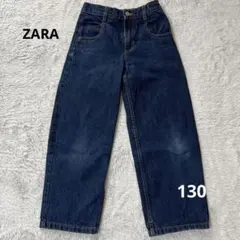 ZARA ダークブルー ロングパンツ サイズ9