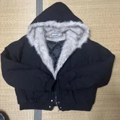 BLACKENERGY ファー付きダウンジャケット M