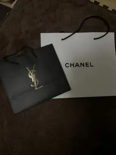 CHANEL & YSL ショッピングバッグ 2点セット