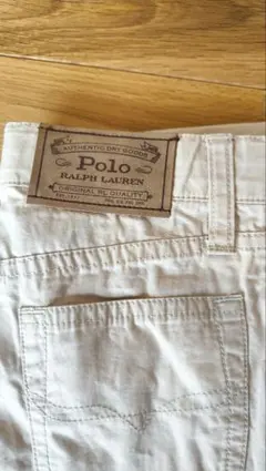 Polo Ralph Lauren ホワイト 長ズボン