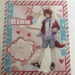 すとぷり 莉犬くん アクリルスタンド＋缶バッジ2個セット