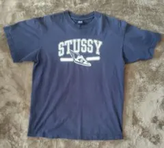 STUSSY【ステューシー】 ネイビー Tシャツ