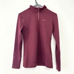 NIKE PRO ナイキプロ　ランニング　ハーフジップトップス　レディースM