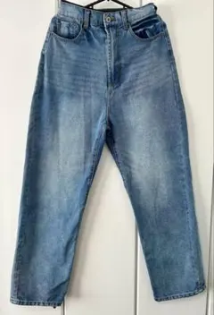 【未使用】CLASSICAL ELF ハイウエストワイドストレートデニム