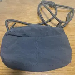 ZARA 軽量ナイロンショルダーバッグ 黒のサムネイル