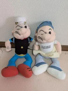 ポパイ ぬいぐるみ 6体セットコンプ 非売品レトロ - メルカリ