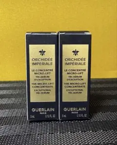 【未使用】ゲラン オーキデ　ザ ロンジェビティ　リッチクリーム 3ml　6本 オーキデ アンペリアル ⋅ ザ ロンジェビティ リッチクリーム | ゲラン