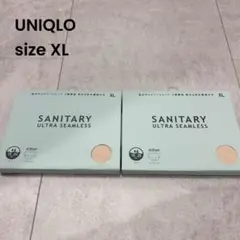 新品 UNIQLO XL 2枚 エアリズム吸水サニタリーショーツ ヒップハンガー